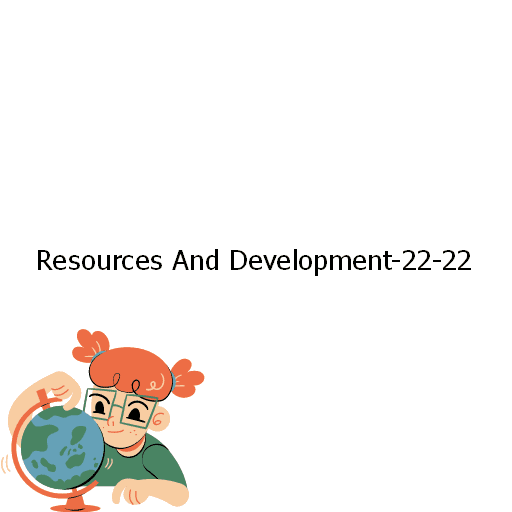 Resources And Development-22-22